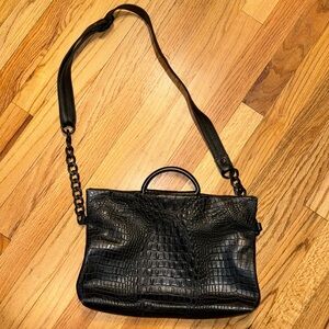 Daniella Lehavi - black crocodile print.